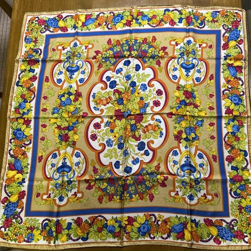 Loewe silk scarf floral - loewe,
