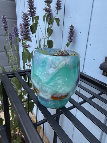 Handcrafted ocean wave resin - wave,