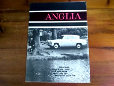 FORD ANGLIA 105E SALES BROCHURE, 1963, SALOON, ESTATE, ANGLIA SUPER 1200CC