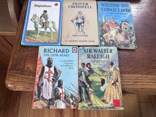 Job lot ladybird history books - ladybird,