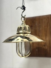 Nautical Brass Hanging Light