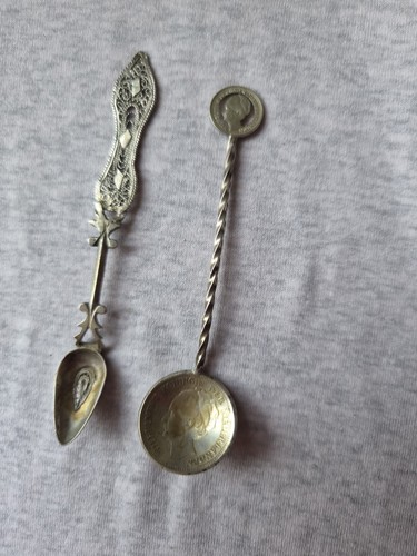 Antique teaspoons very - antique,