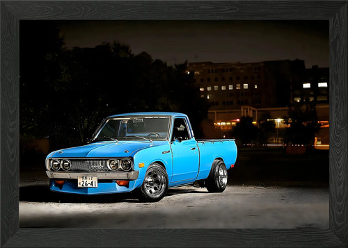 Datsun 620 bulletside framed - 620,