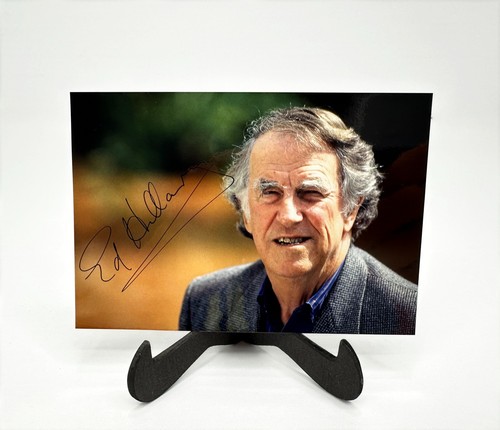 Edmund hillary signed 4x6 - hillary,