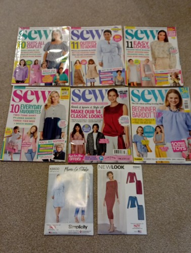 Sew magazines with 2 x - 2,