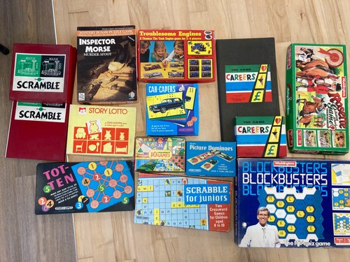 Vintage childrens games - childrens,