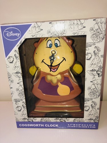 New disney cogsworth clock - disney,