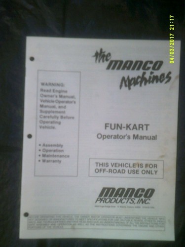 Preowned manco products 1992 - products,