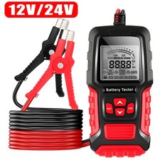Car Battery Tester 12V 24V LCD