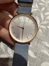 Rosefield Blue Leather Watch - Ladies 