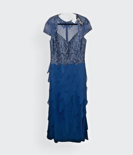 Xscape navy silver embellished - navy,