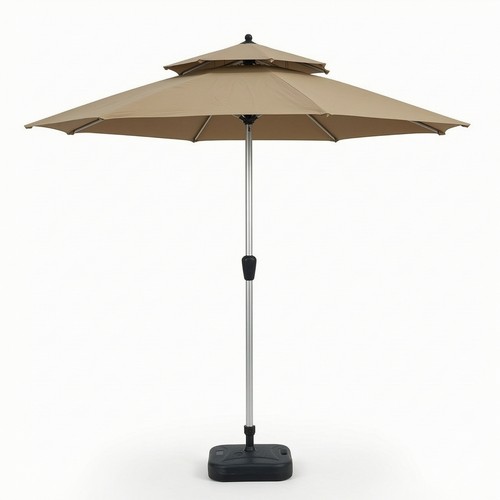 Patio umbrella with base - with,