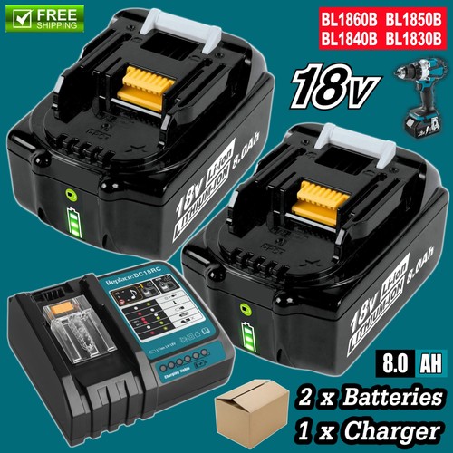 0ah battery 1x charger - battery,
