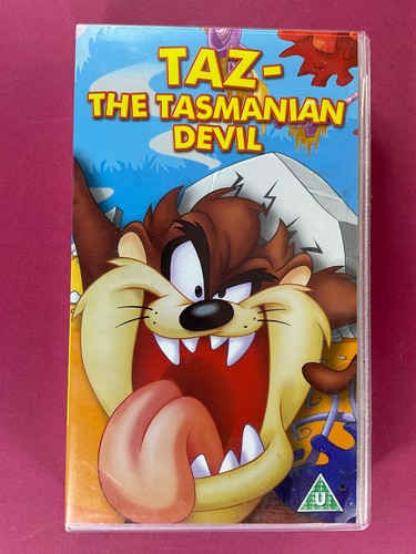 Taz the tasmanian devil vhs - taz-the,