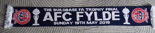 Afc fylde football scarf - football, fa