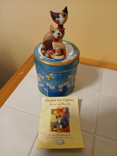 Rosina Wachtmeister Goebel Cat - Amico & Amica cat Figurines