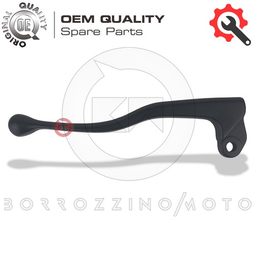 Left clutch lever black - lever, honda