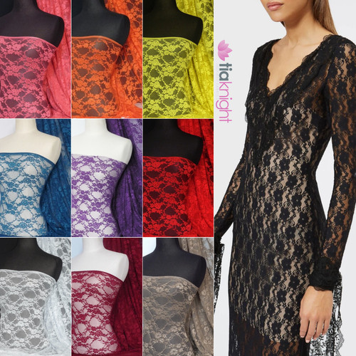Flower stretch lace - flower, lingerie