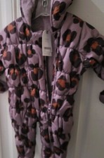 Next Baby Girl Snowsuit All In