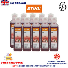 Genuine Red Stihl 7813198401 One Shot 2-Stroke Chainsaws oil,Disc Cutters 100ml