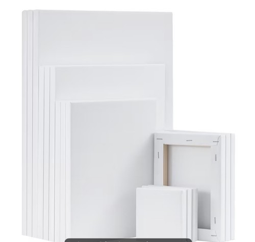 Pack stretched canvas set - stretched,
