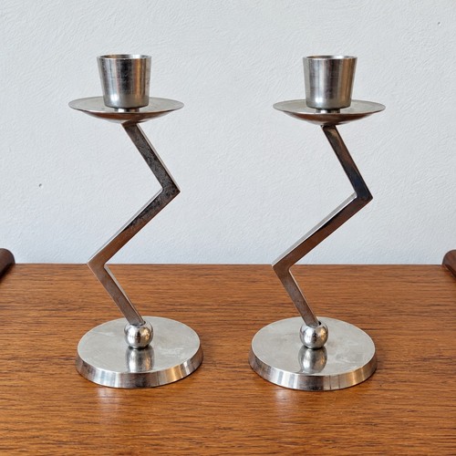 Vintage 80s chrome zig - vintage, zag