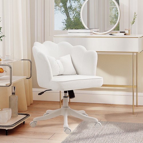 Velvet office chair with - office, petal
