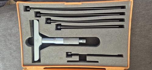 Genuine mitutoyo depth - genuine, 0-6”