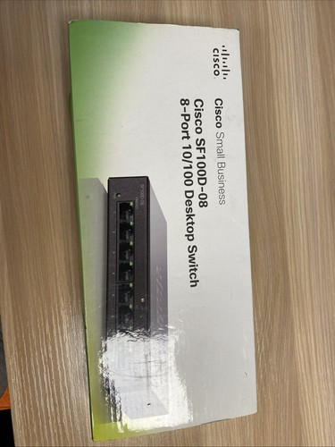 Cisco sf100d port 10 - port, 10/100