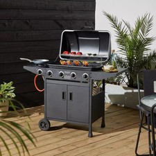 Gas BBQ Grill 4 + 1 Burner