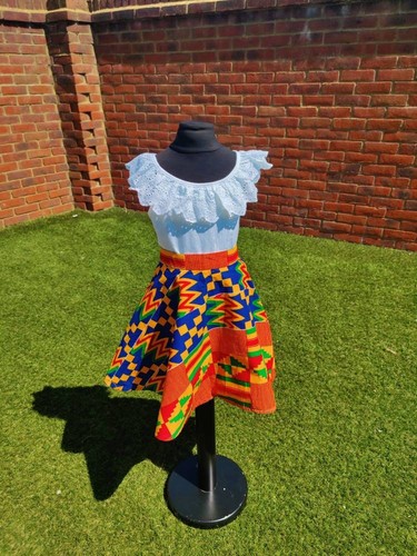 Little girls african print - girls,
