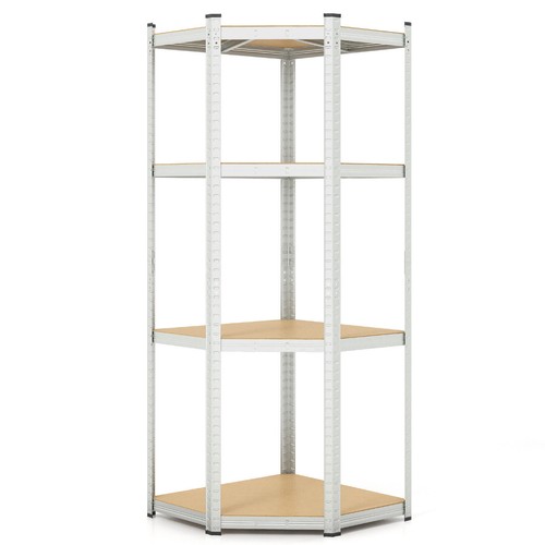 Tier corner shelving unit - shelving,