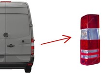 For Mercedes Sprinter Rear