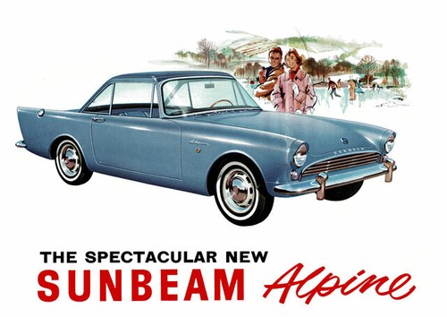 Sunbeam alpine series poster - sunbeam,