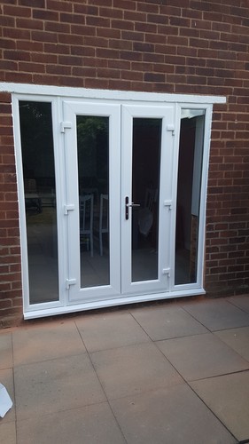 Stock upvc french doors - stock,