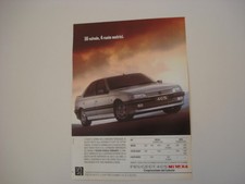 advertising Advertising 1989 Peugeot 405 Mi 16 X4
