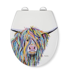 Steven Brown Angus McCoo Flexi Fix Soft Close Toilet Seat with Quick Release