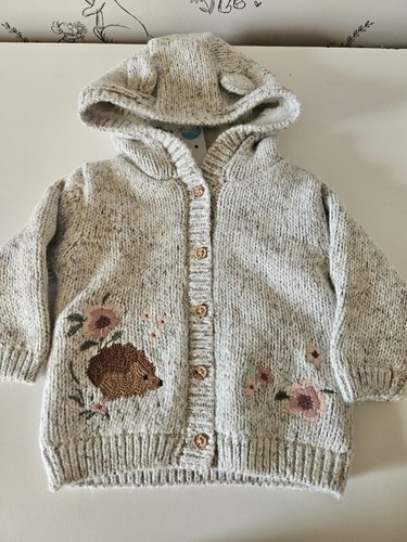 Baby hedgehog fleece lined - baby,