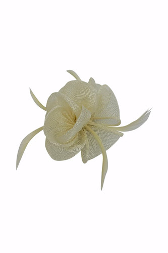 Small flower shaped sinamay - small,