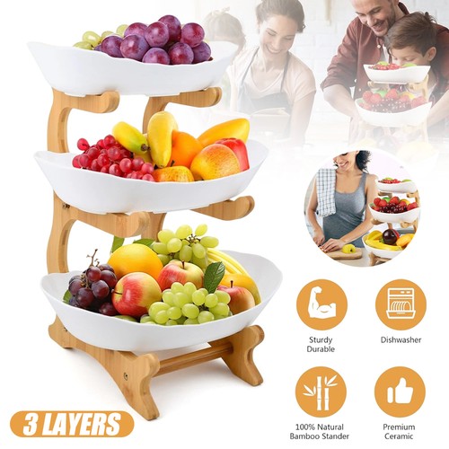 Tier fruit storage basket - tier,