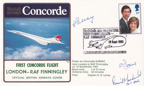 Concorde 1st flight london - ba,