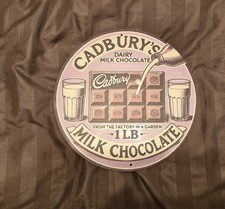 Vintage Worn Look Cadbury