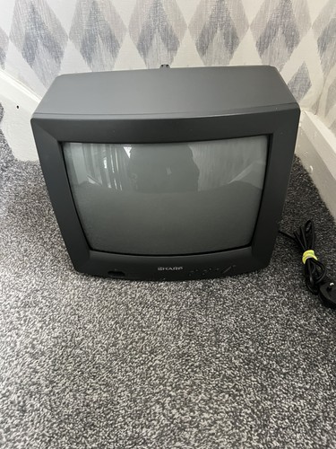Sharp 37em 33h retro - tv, 14"