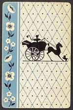 Horse Carriage Vintage Single