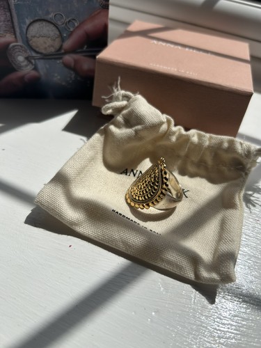 Designer anna beck saddle ring - beck,