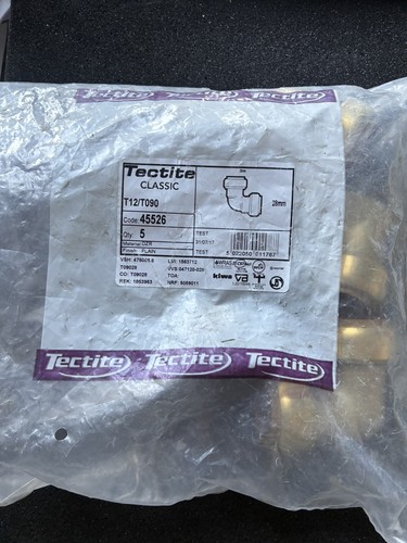 Tectite 28mm elbow - tectite,