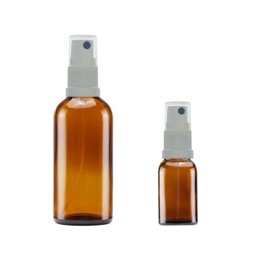 Empty glass spray bottles - spray, 10ml