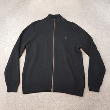 Fred Perry Mens Cardigan Large