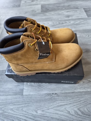 Firetrap tan leather - tan, chukka