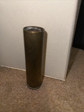 WW2 British Army 1943 Dated Trench Art Pencil Pot 